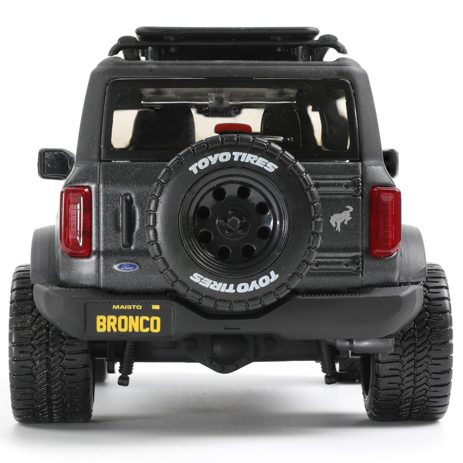 1:24 Die-cast 2021 Ford Bronco Badlands Scale Model Building Kit, MAISTO