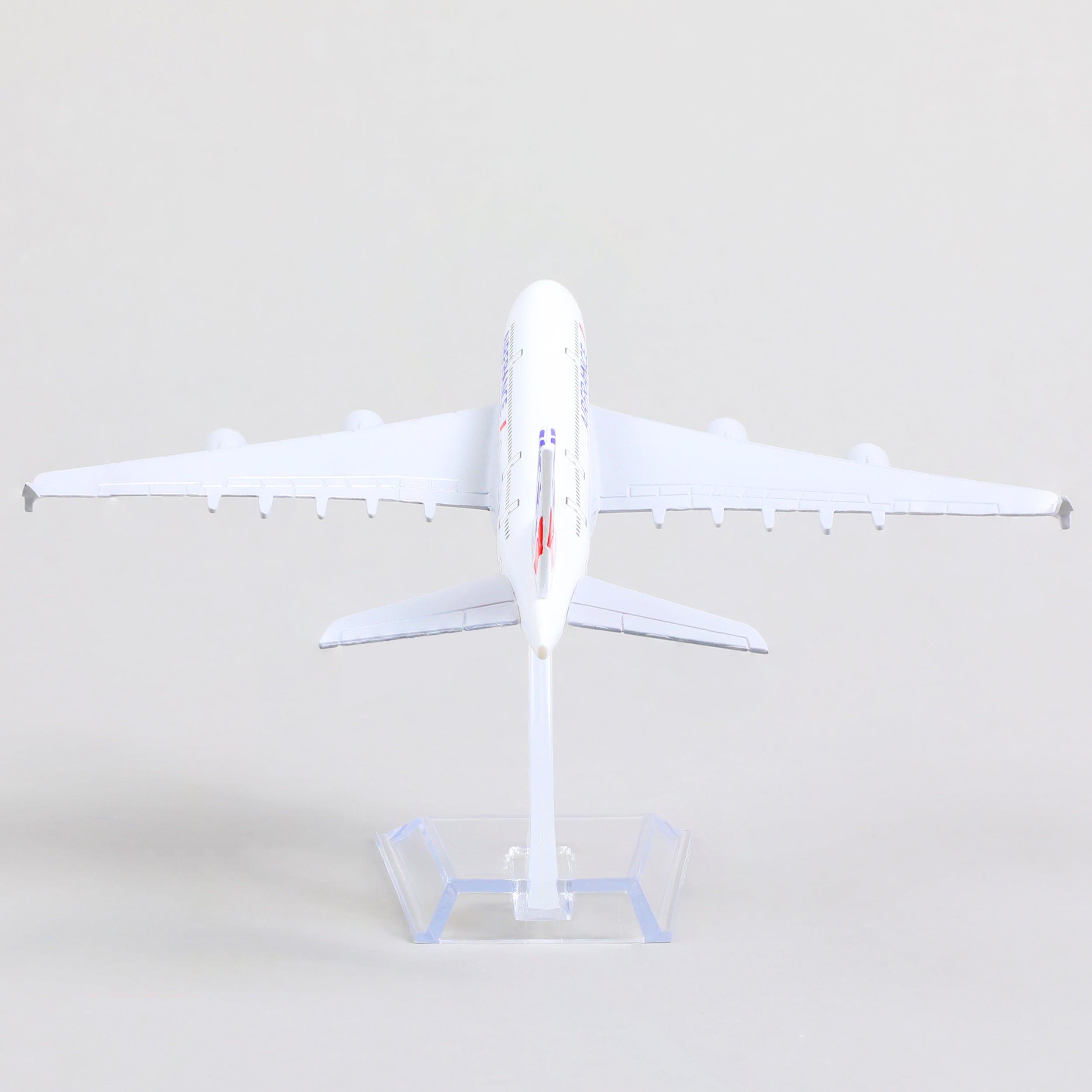 1:400 Airbus A380 Air France Diecast Model | Finished Superjumbo Airliner Static Display with Stand
