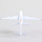 1:400 Airbus A380 Air France Diecast Metal Airplane Model with Stand Sky Jumbo Airliner Model Plane Alloy Display Collectible Model Kit for Aviation Enthusiast Gift