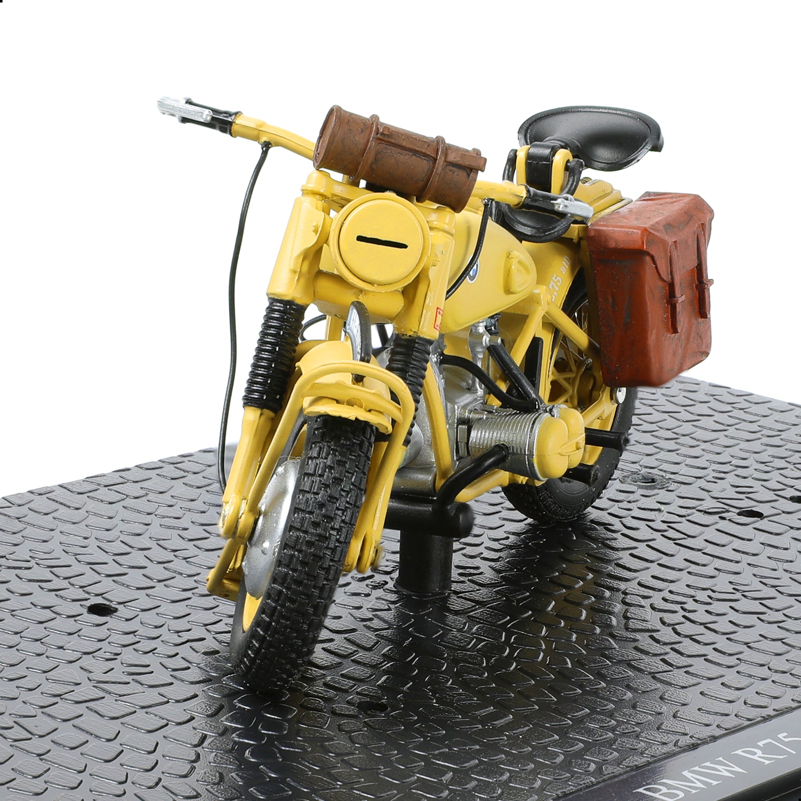 1/24 Die-cast Finished WWII German Military Motorcycle R75 with Panzerfaust 30, BMW