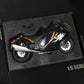 RISOPEN 1:9 Motorcycle Model for Suzuki Hayabusa Metal Die-cast Model