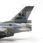 NUOTIE 1/72 Scale F-16C Fighting Falcon Airplane Pre-Build Model Kits Finished Diecast Aircraft Metal Fighter Jet Model Display Collection or Gift (1990 Fulcrum)