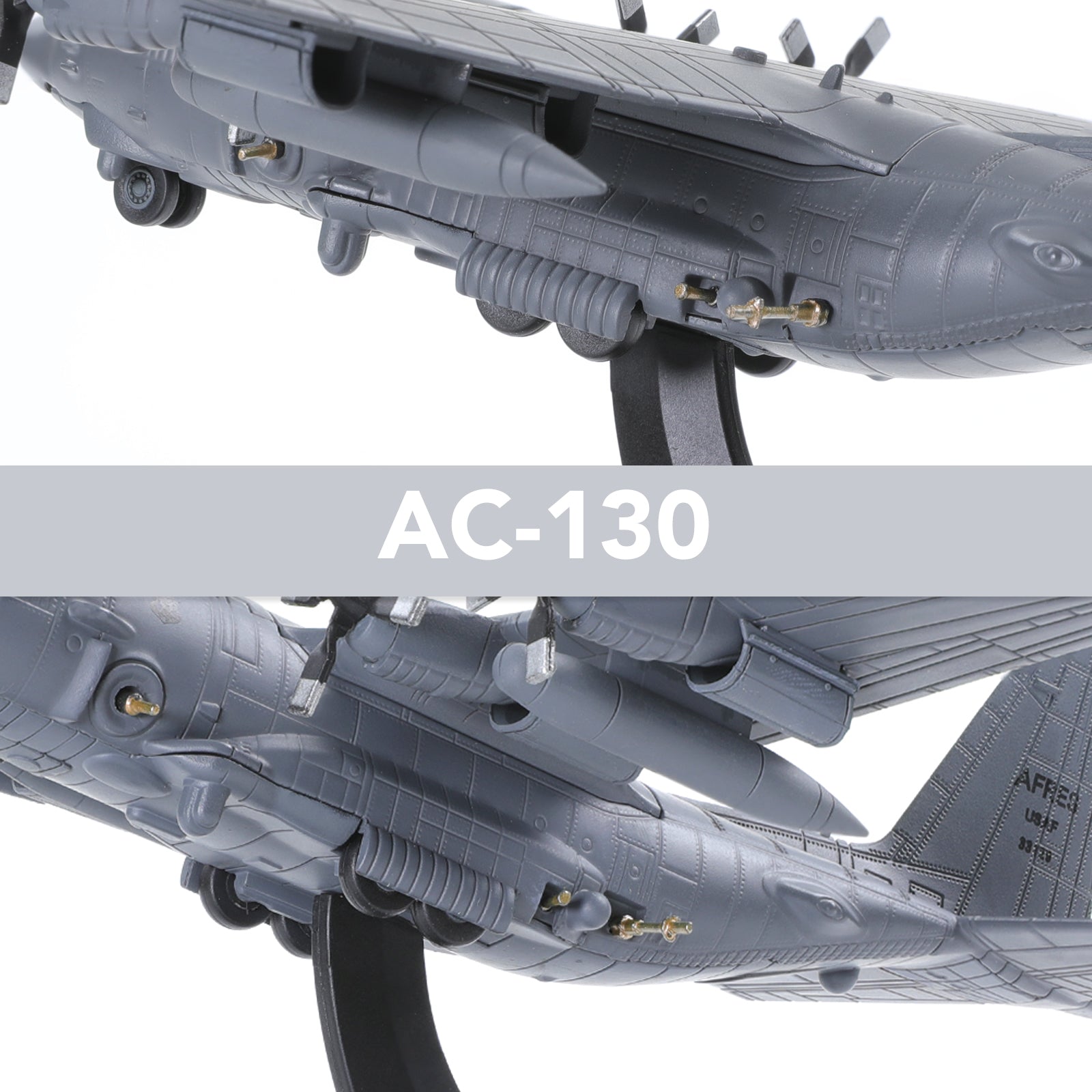AC130 1/200 Scale Air Gunship Model Diecast Metal Model Kit