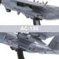 AC130 1/200 Scale Air Gunship Model Diecast Metal Model Kit Military Combat Airplane Model Attack Aircraft Model Alloy Model with Stand for Adult Military Display Collections or Gift