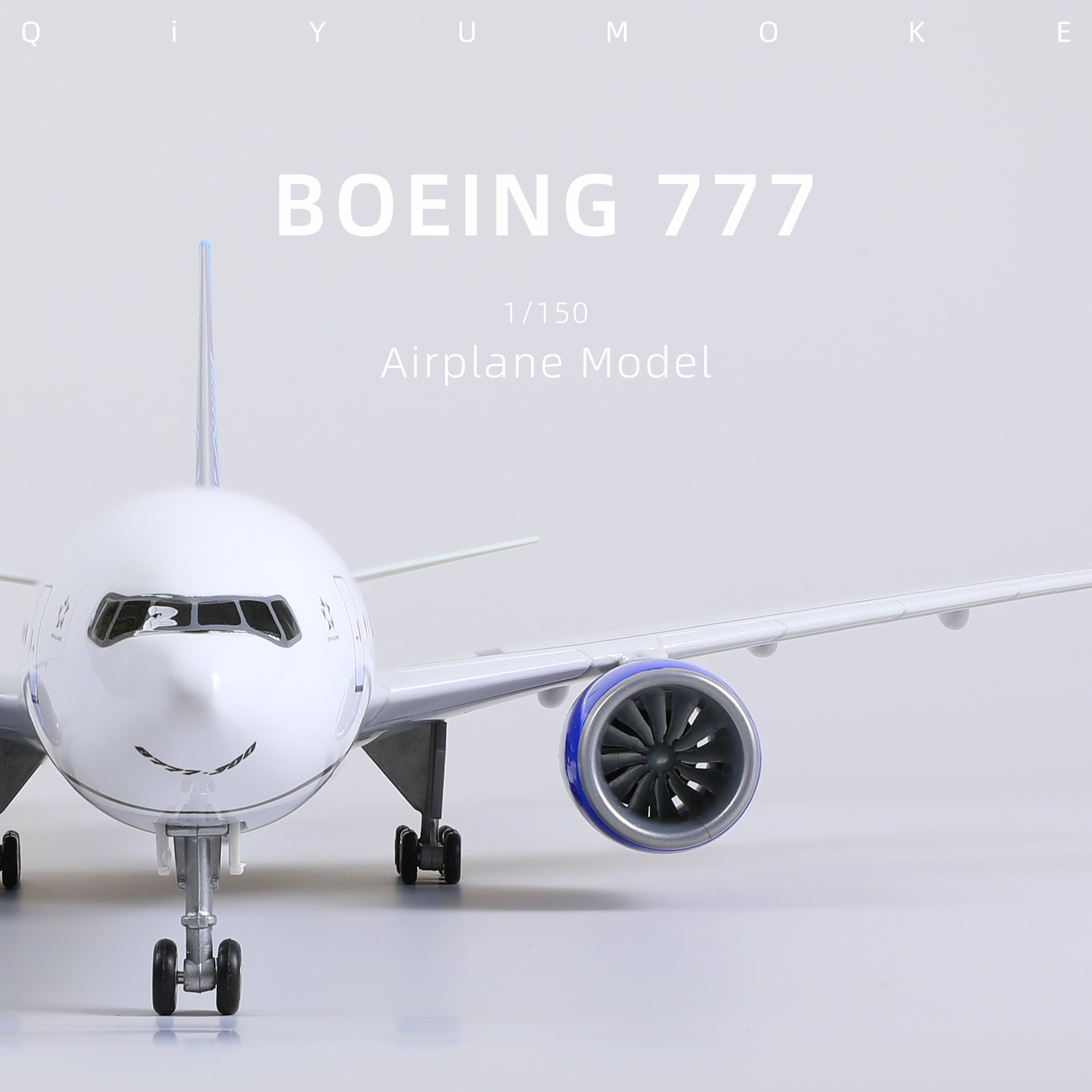 1/150 Boeing 777-300ER United Airlines 18.5 inchs Large