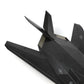 1/72 F-117 Nighthawk Stealth Striker Fighter U.S. Airforce Jet Model American Edwards AFB 85-831 Attack Aircraft Model Metal Diecast Plane Model Kit with Display Stand Collection Gift for Adult