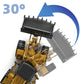 Bulldozer Toy with Gift Box, 1/50 Alloy Metal Die-Cast Bulldozer Construction Vehicle Model Decoration Toy Gift for Boys Mens-Yellow