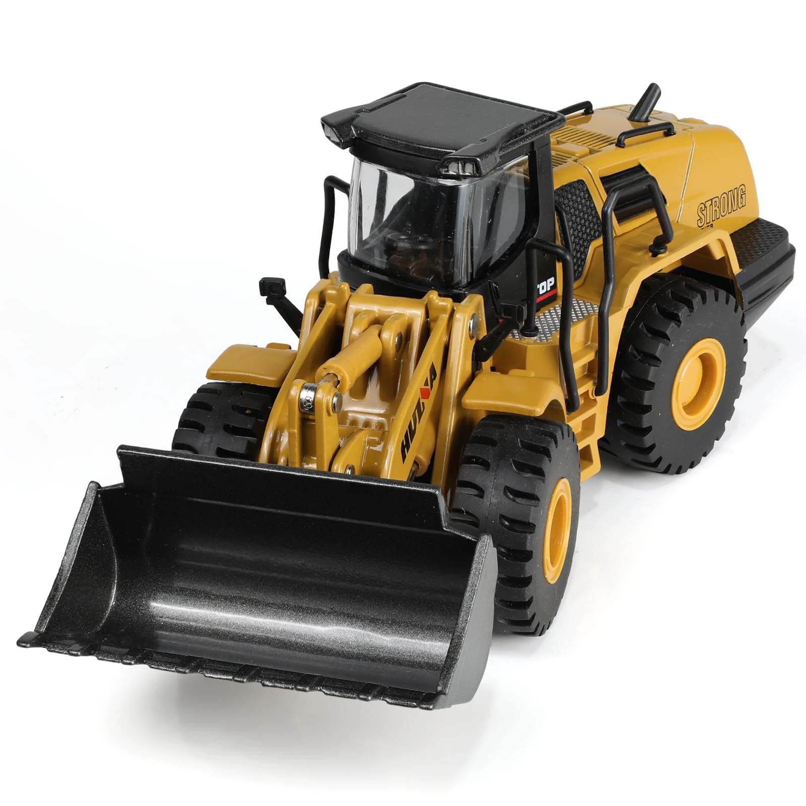 1/50 Die-cast Construction Bulldozer Vehicle Scale Model, Yellow