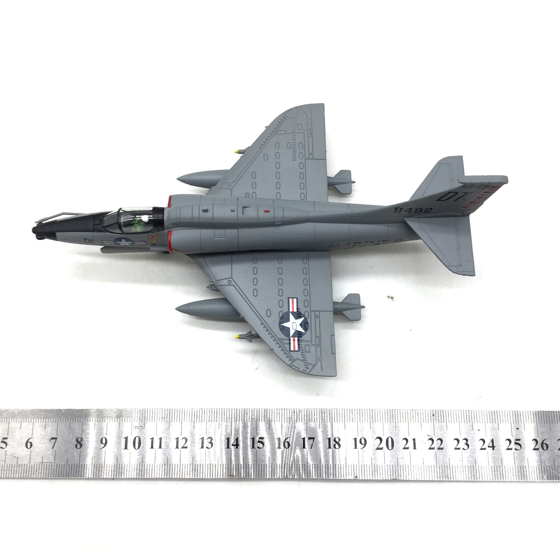 1/72 Scale A-4 Skyhawk Diecast Metal Model - US Marine Corps Attack Jet with Stand by NUOTIE