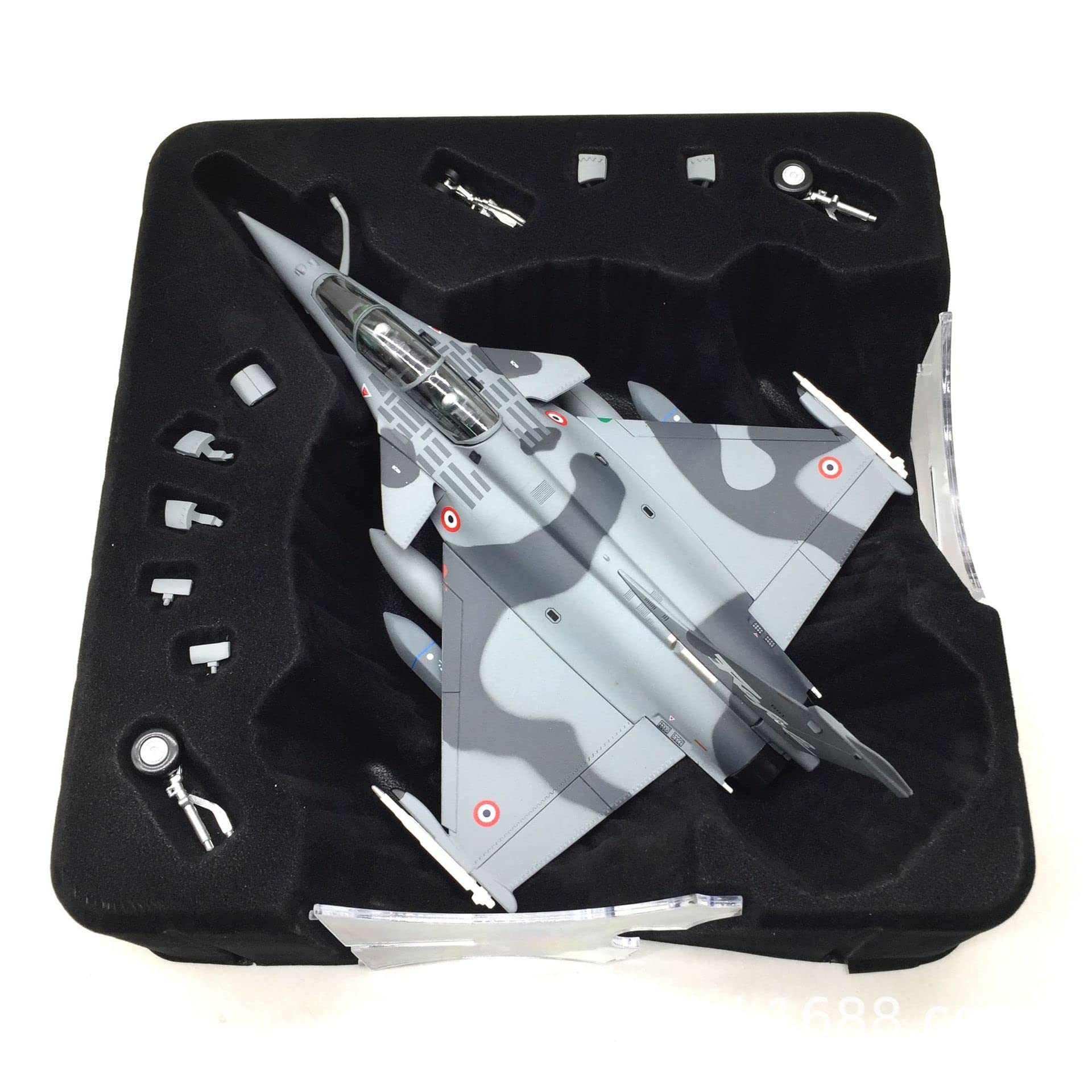 NUOTIE 1/72 Französisches Dassault Rafale B NATO TigerMeet Fighter Modell Metalldruckguss Flugzeugspielzeugbausatz Sammlung Exquisite Modellgeschenke