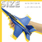 1/72 F/A-18F Hornet Blue Angels Flight Demonstration Squadron Metal Model by NUOTIE