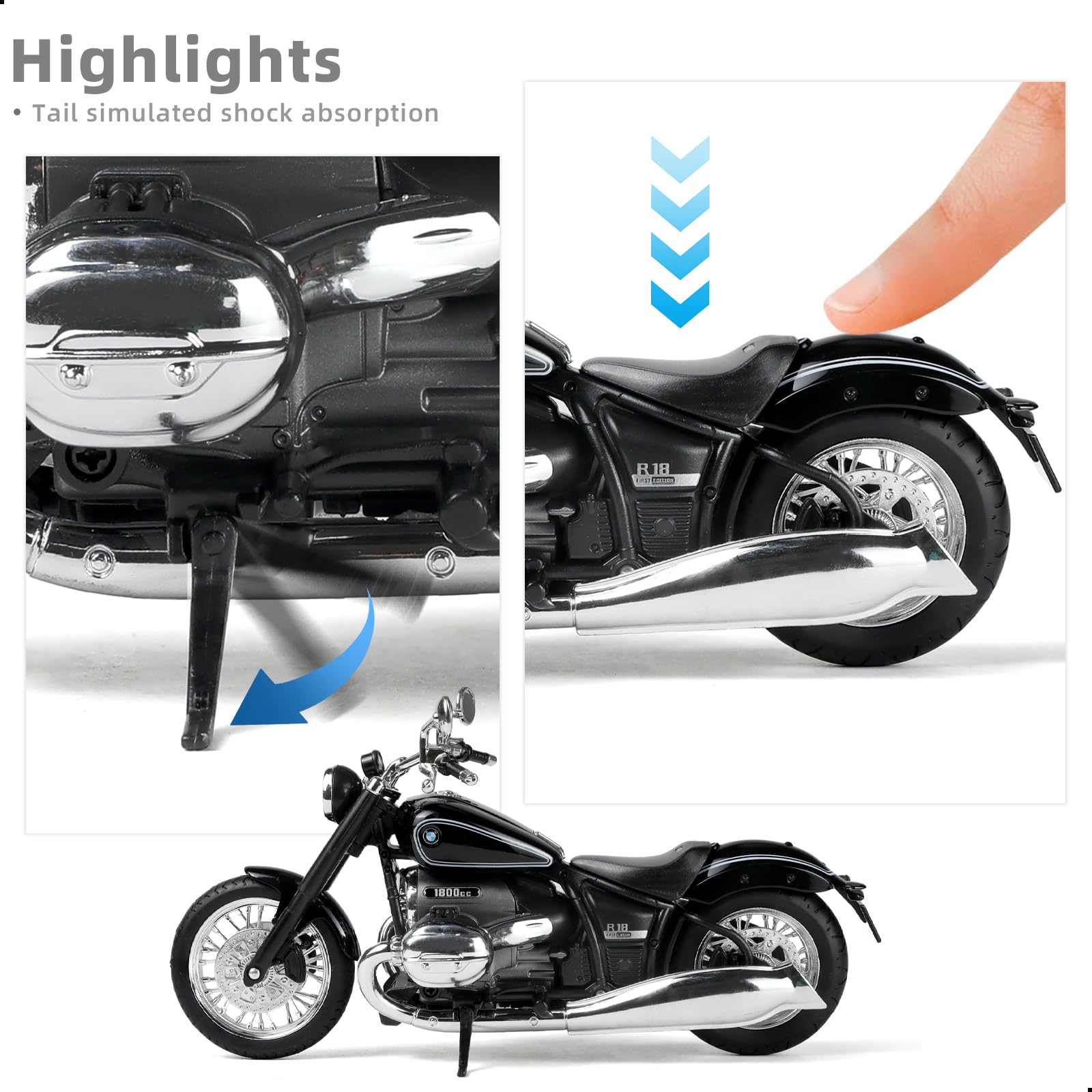 1／10 BMW Motorrad R18 First Edition 美品 BMW R18 1:10 SCALE MODEL – BMW Motorcycles of Grand Rapids