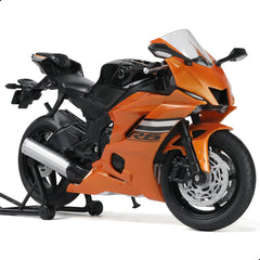 1/12 Die-cast YZF-R6 1000R Motorcycle Scale Model, Orange, Yamaha