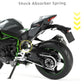 1:9 Motorcycle Model for Kawasaki Ninja H2R Alloy Diecast Motorcycle Model Toy Track Version Mini Moto Gift（Black）