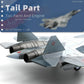 1/100 SU-57 Aircraft Russian Sukhoi Diecast Metal Model Kit su-57 Military Airplane Model Pre-Build Alloy Fighter Model for Adults Enthusiasts Collections or Gift（Splinter Camo）