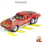 1/36 1963 Chevrolet Corvette Stingray Coupe - Red Diecast Pull-Back Replica
