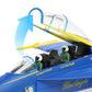 1/72 F/A-18F Hornet Blue Angels Flight Demonstration Squadron Metal Model by NUOTIE