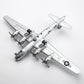 NUOTIE B-29 Superfortress Bomber Model Little Boy Atomic Bomb 1:144 Scale Metal Die-cast Model Aircraft Replica Collectibles and Gifts