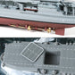 1/700 USS Enterprise CV-6 Aircraft Carrier Metal Diecast Boat Model WWII U.S. Pacific War Main Force Aircraft Carrier Diecast Model with Display Stand and Dust Box Collection Gift for Adult