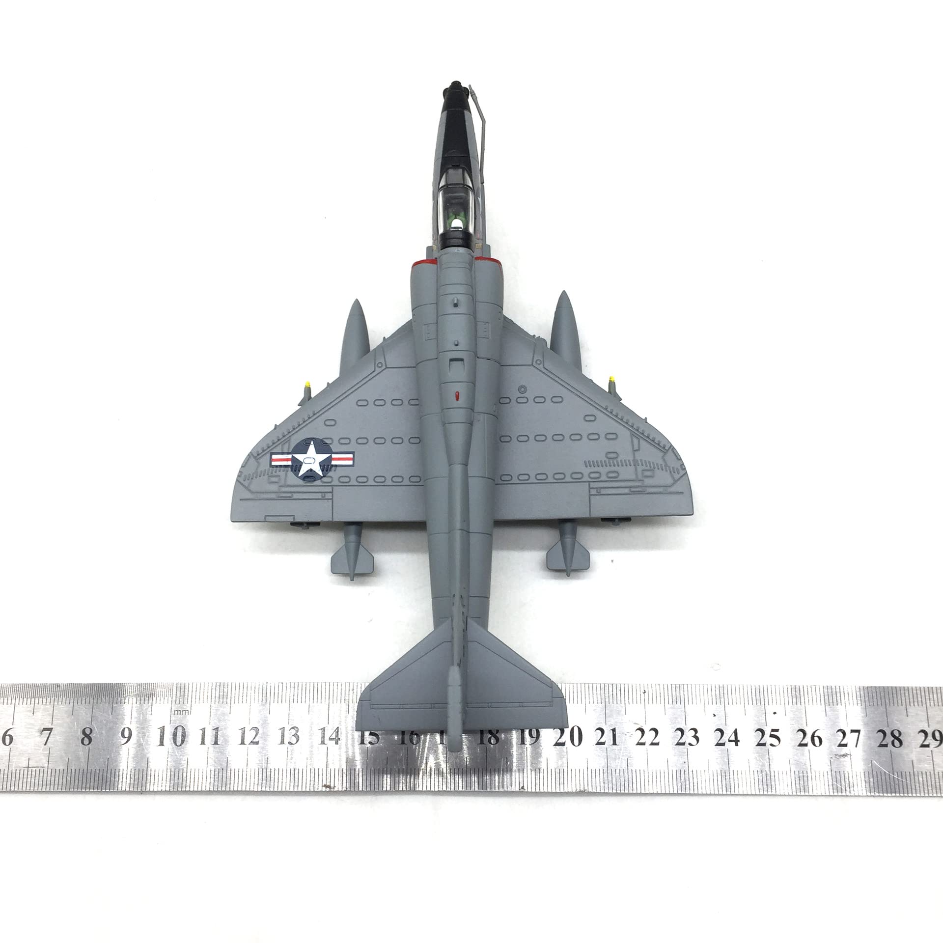 1/72 Scale A-4 Skyhawk Diecast Metal Model - US Marine Corps Attack Jet with Stand by NUOTIE
