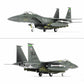 NUOTIE Model F-15E Strike Eagle diecast model aircraft rear view with landing gear