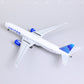 1/150 Boeing 777-300ER United Airlines 18.5 inchs Large Model Diecast Airplane Model Kits with Stand Airlines Model Display Collectible for Aviation Enthusiast Gift