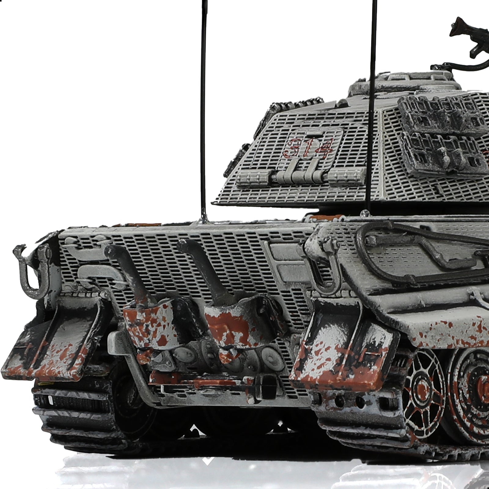 1/72 Die-cast Finished WWII German Tiger I Heavy Tank Model, Berlin 1945