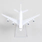 1:400 Airbus A380 Air France Diecast Metal Airplane Model with Stand Sky Jumbo Airliner Model Plane Alloy Display Collectible Model Kit for Aviation Enthusiast Gift