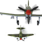 NUOTIE 1/72 Soviet MiG-3 Fighter Diecast Model Aircraft