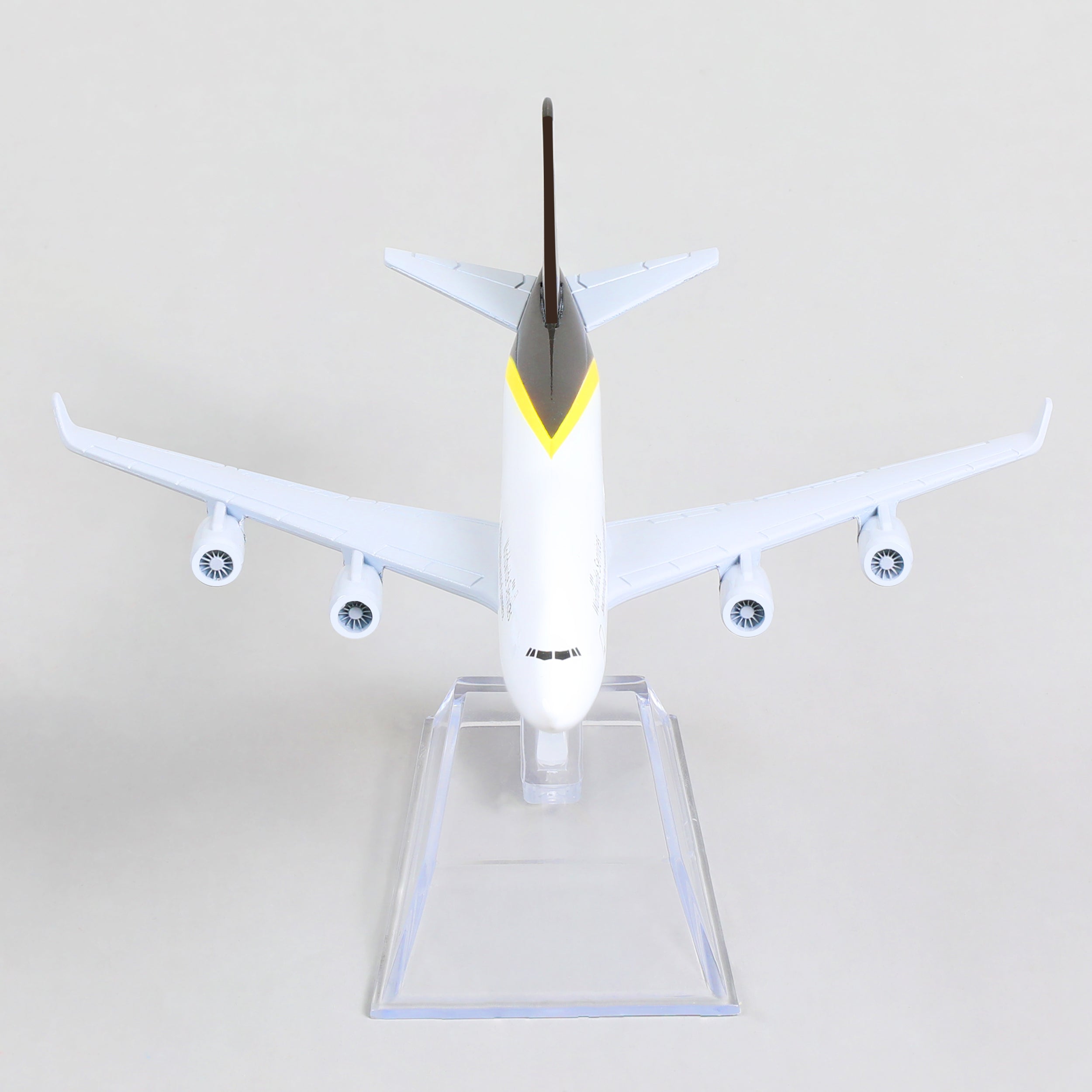 1:400 Boeing 747 UPS Cargo Plane Diecast Model | Finished Metal Jumbo Jet Static by QIYUMOKE
