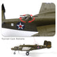 B-25B Mitchell Tokyo Raid 1/72 Metal Airplane Model Kits with Stand WWII Diecast Alloy Bomber Model Vintage Combat Plane Pre-Build Military Aircraft Collection