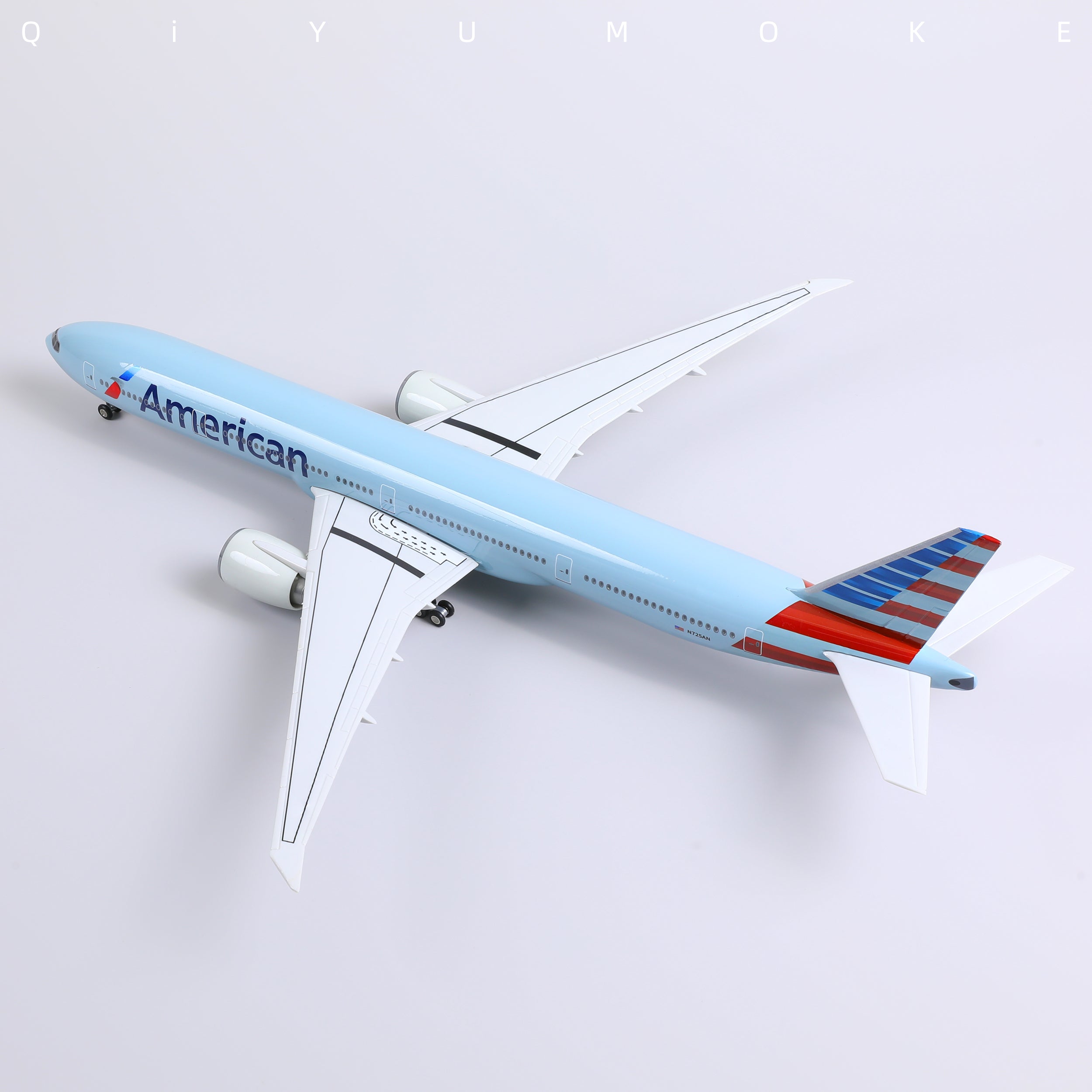 1/150 Boeing 777-300ER AA Airlines 18.5 inchs Large Model