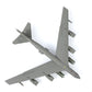 NUOTIE 1/200 B-52 Stratofortress Model Die-cast Bomber - Detailed USAF Strategic Jet Aircraft Replica