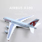 1:160 Airbus A380 Qatar Airways 18 inchs Large Model Diecast Airplane Model Kits with Stand Sky Jumbo Airliner Model Plane Display Collectible Model Kit for Aviation Enthusiast Gift