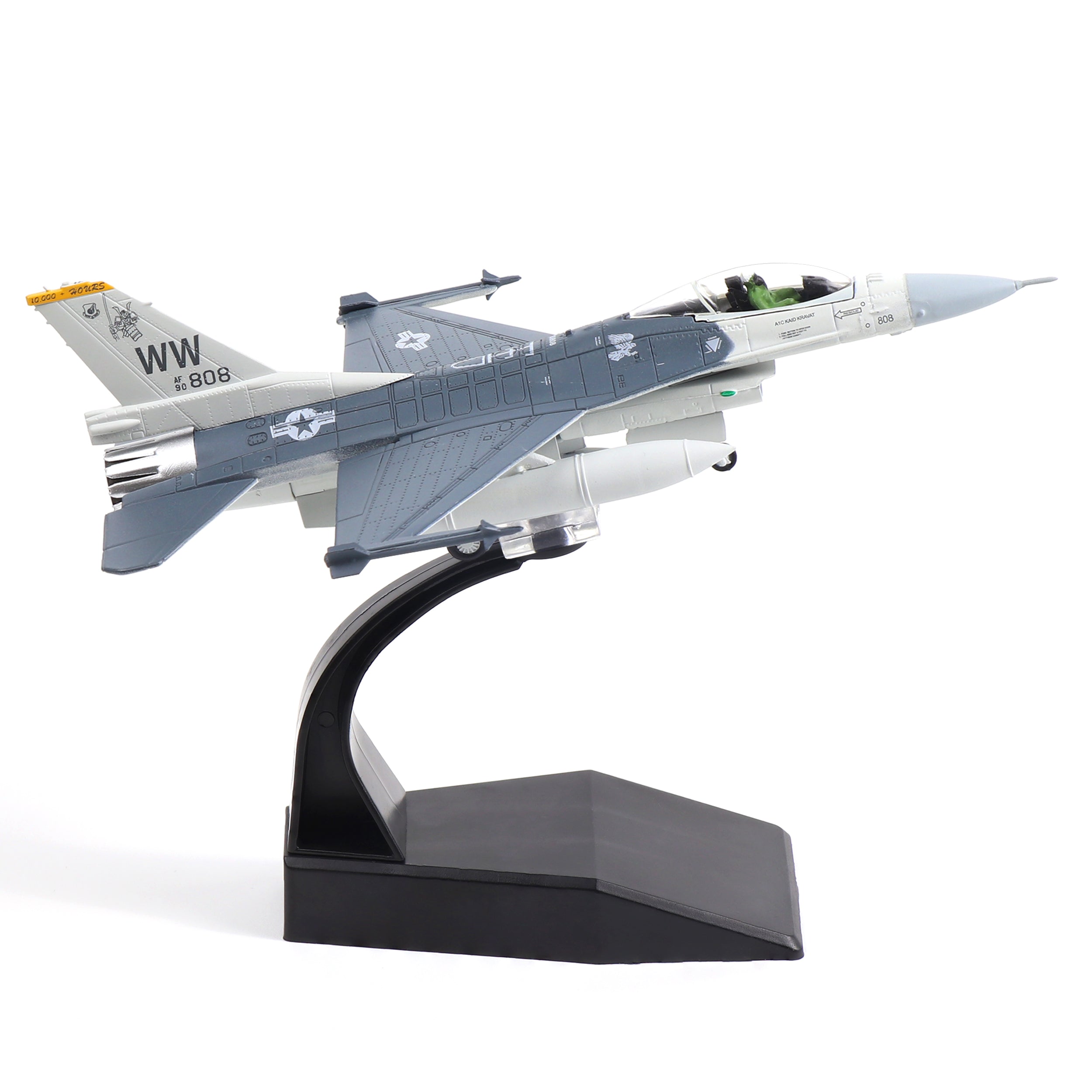 1/100 F-16C Fighting Falcon Diecast Metal Model - Misawa AFB 35th FW Fighter