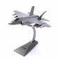 NUOTIE F-35C Lightning 1/72 Metal Fighter Model Kits with Stand VX-23 3 Versions ABC Diecast Alloy Jet Replica Pre-Build Military Aircraft Collection for Display or Gift (USN VX-23 73)