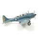 1:72 Douglas SBD Dauntless Metal Airplane Model Kit Diecast Alloy Fighter Model Vintage Combat Plane Prebuild Military Aircraft Collection for Display or Gift