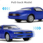 1/36 Pontiac Firebird Trans Am Diecast Car - Classic Blue Vintage Model