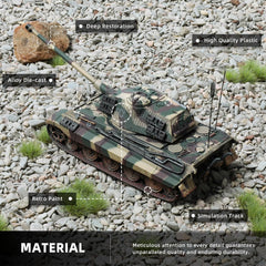 1/72 Die-cast Finished WWII German Tiger I Heavy Tank Model, Hultgen 1945