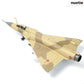 1/100 Mirage 2000 5-OP Desert Storm French Air Force Fighter Aircraft Model Diecast Metal Airplane Model Military Aircraft Model with Bracket for Adult Collection or Gift