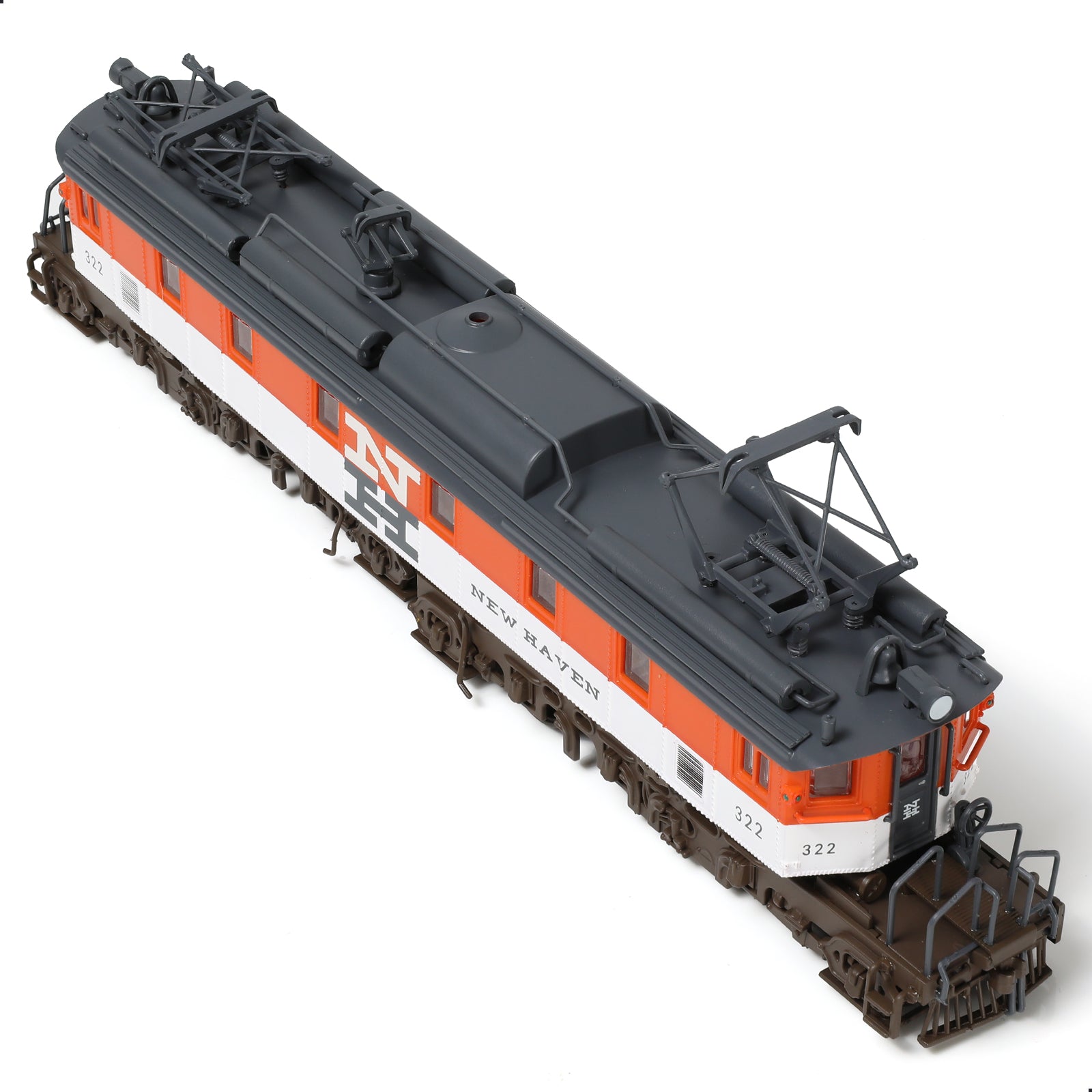 1:87 H0 Scale 1919 Class EP-2 Electric Locomotive Die-cast Finished Model with Track