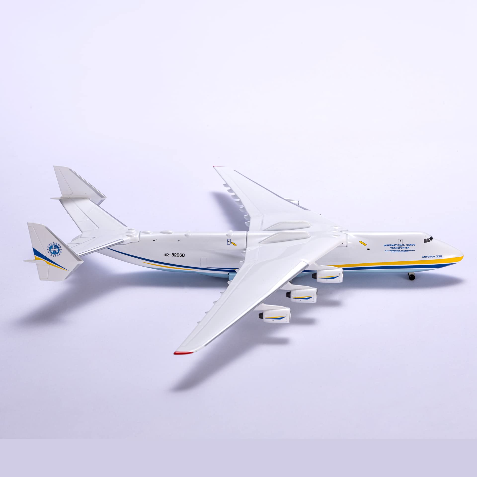 1:400 Antonov AN-225 Mriya Die-cast Model | Finished World's Largest Cargo Plane Static Display