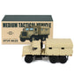 NUOTIE Scale 1：64 MTVR MK23 Medium Tactical Vehicle Die-casting Model Military truck model，Desert camouflage