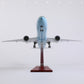 1/150 Boeing 777-300ER AA Airlines 18.5 inchs Large Model Diecast Airplane Model Kits with Stand Airlines Model Display Collectible for Aviation Enthusiast Gift