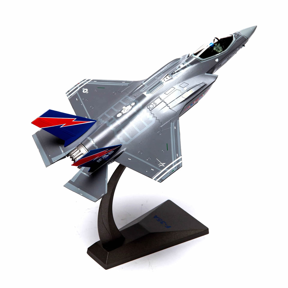 1/72 F-35A Lightning II Diecast Metal Model - USAF EDW AFB AF-01 Stealth Fighter Jet with Stand by NUOTIE