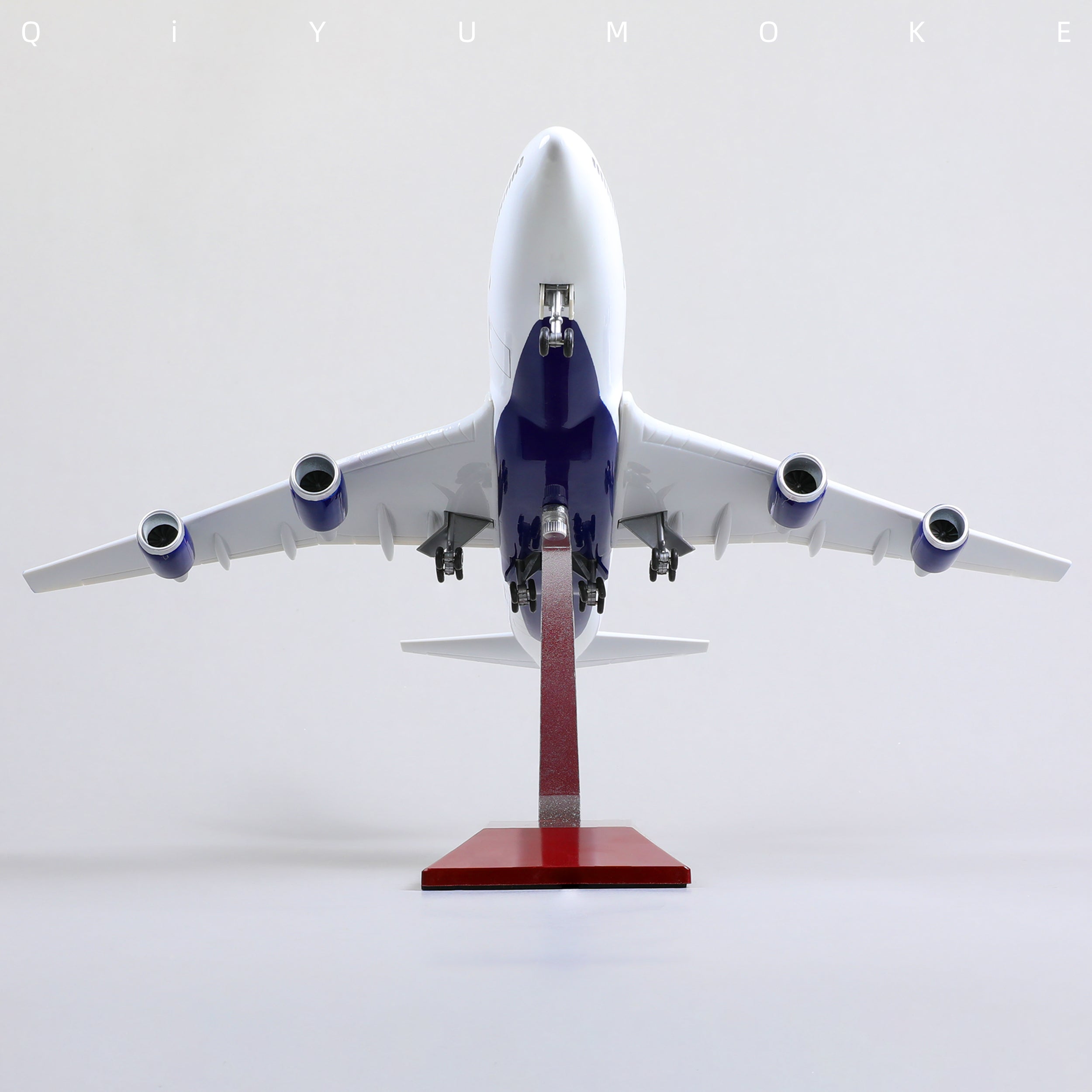 1/160 Boeing 747 Delta Airlines Diecast Airplane Model | Finished Jumbo Jet Static Display with Stand