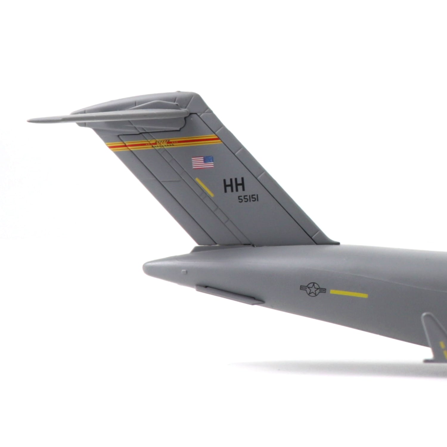 1/200 C-17 Globemaster III Diecast Metal Model - USAF Transport (Harbor-Hickam AFB 535th AS)