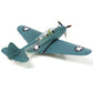 1/72 TBD Devastator U.S. Navy WWII Fighter Aircraft Model Die-cast Metal Aircraft Military Display Aircraft for Display Collection or Gift