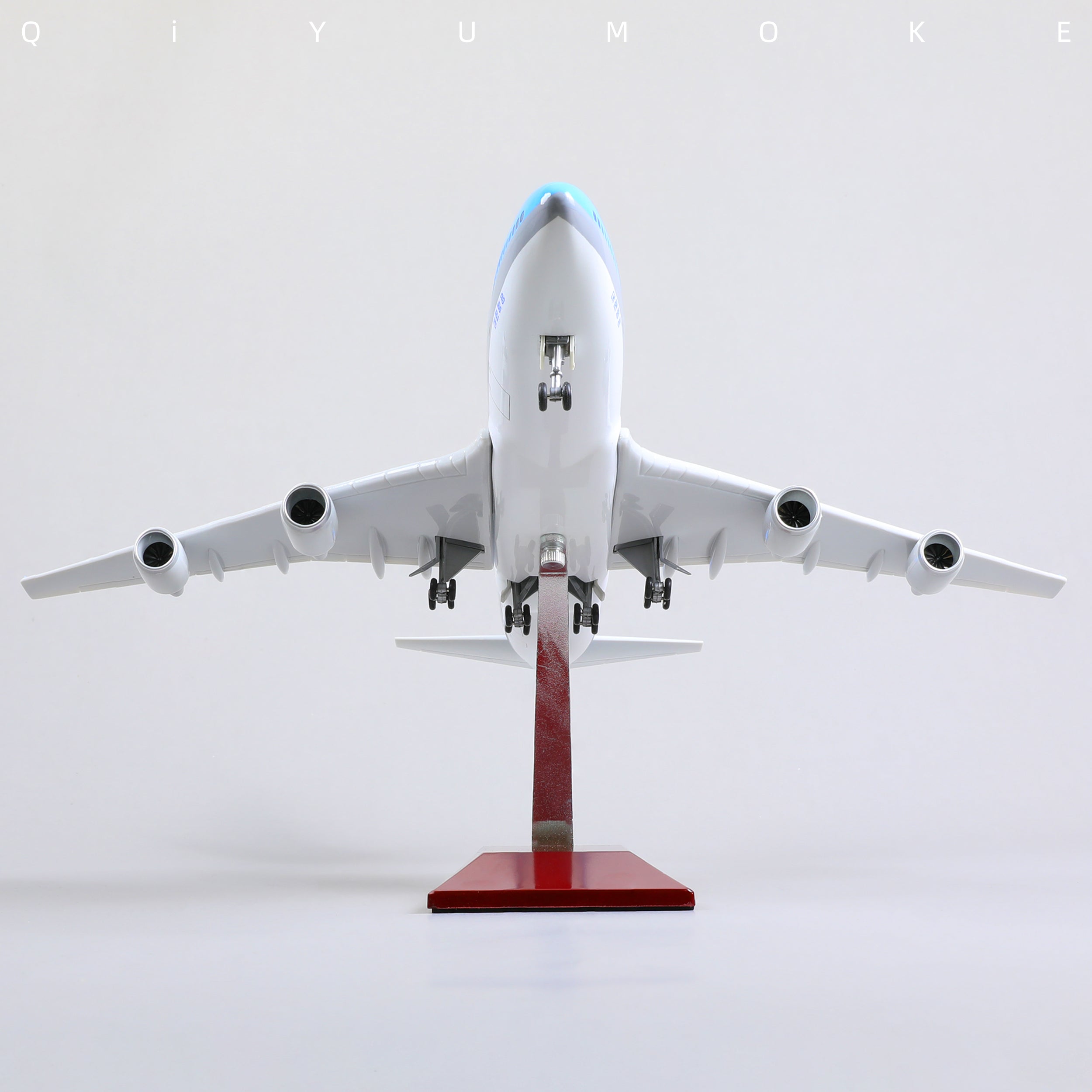 1/160 Boeing 747 Korean Air Diecast Airplane Model | Finished Jumbo Jet Static Display with Stand