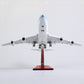 1/160 Boeing 747 Korean Airlines 17 inchs Large Model Diecast Airplane Model Kits with Stand Airlines Model Plane Display Collectible for Aviation Enthusiast Gift